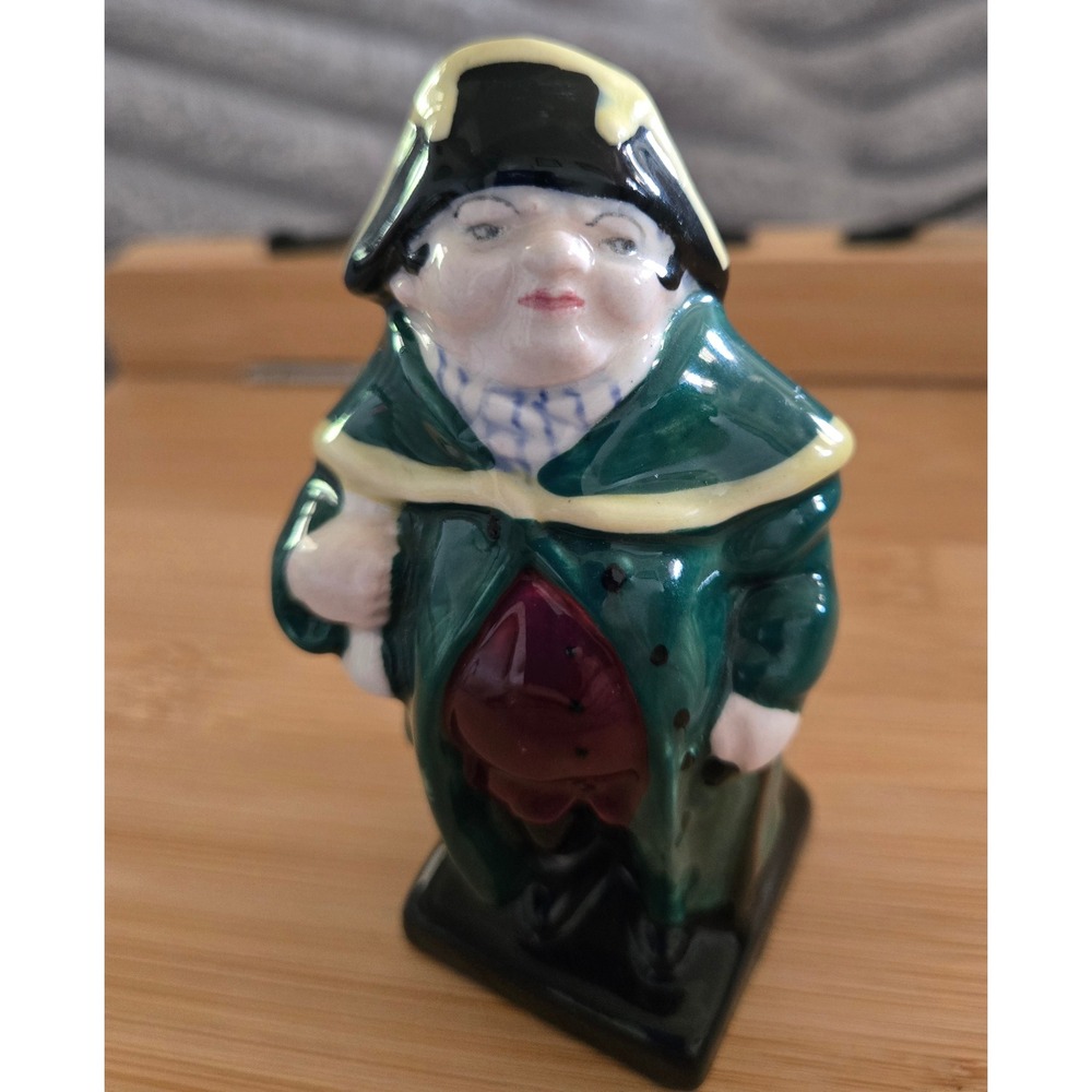 Royal Doulton Bumble Dickens Series Miniature Figurine Green Coat 4 Inch